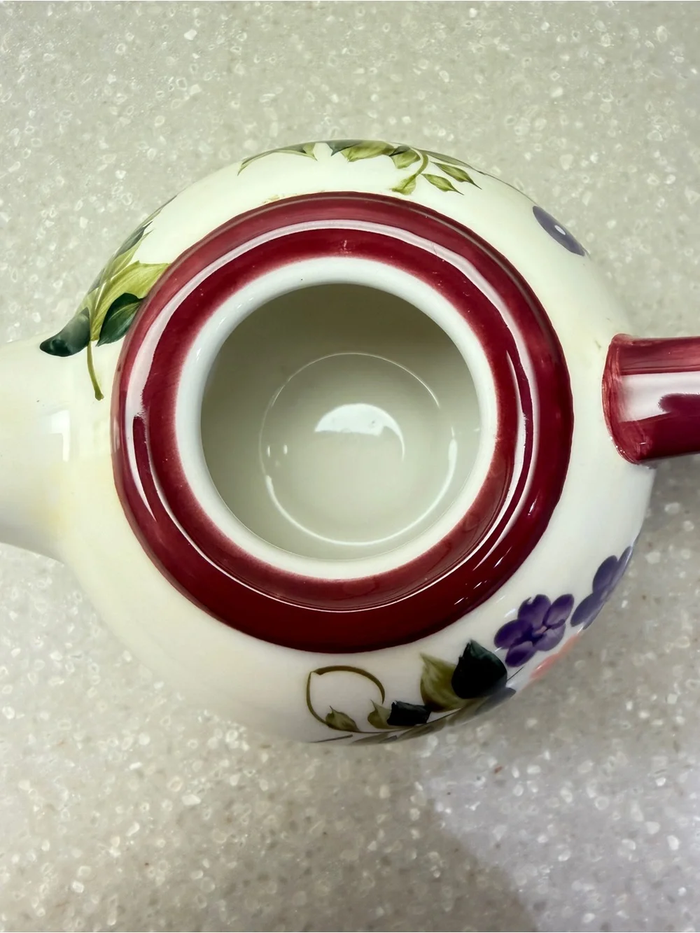Oneida Strawberry Plaid Creamer Pot
